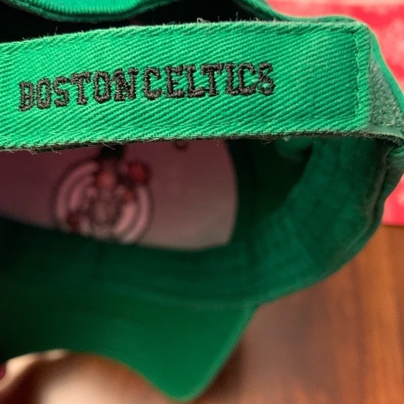 BOSTON CELTICS Adidas baseball hat cap lid adjustable strap OSFM basketball NBA - Picture 5 of 5